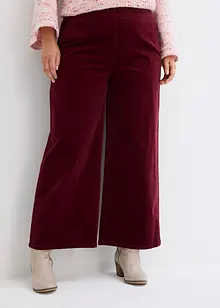 Manchesterbyxa med bekväm high waist, bonprix