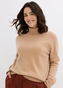 Polotröja i kashmir från Good Cashmere Standard®, bonprix