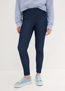 Mysiga termoleggings med jeanslook, bonprix