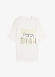 T-shirt med tryck, bonprix