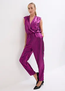 Glansig jumpsuit, bonprix