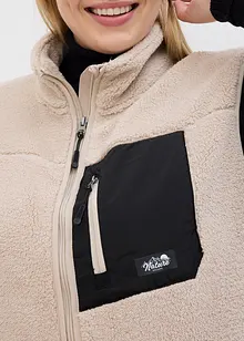 Teddyfleeceväst, bonprix