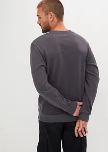 Mjukt ruggad sweatshirt, bonprix