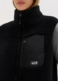 Teddyfleeceväst, bonprix