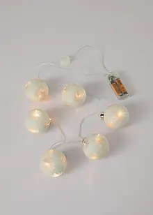 LED-ljusslinga med 6 glaskulor, bonprix