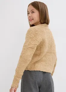 Bouclécardigan för barn, bonprix