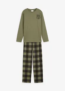 Barnpyjamas (2 delar), ekologisk bomull, bonprix