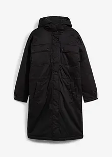 Lång parkas, fodrad, bonprix