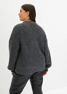 Cardigan med dekorativa knappar, bonprix