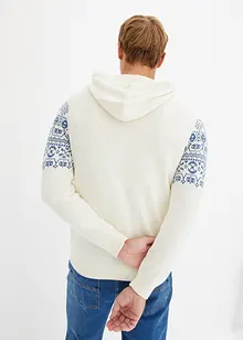 Lusemönstrad cardigan med bekvämt snitt, bonprix