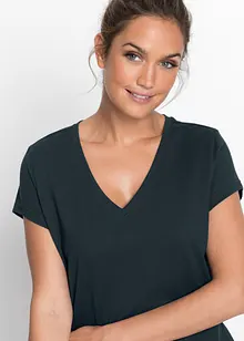 Pyjamas med shorts, av ren bomull, bonprix