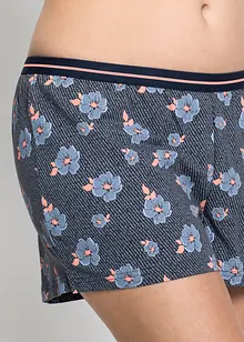 Pyjamas med shorts, av ren bomull, bonprix