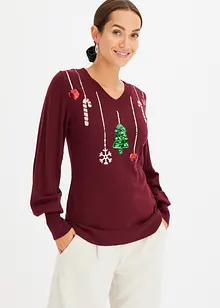 Finstickad tröja, bonprix