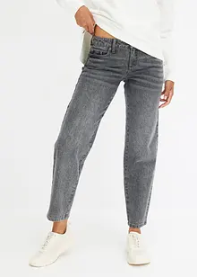 Barrel Jeans Low Waist, bonprix