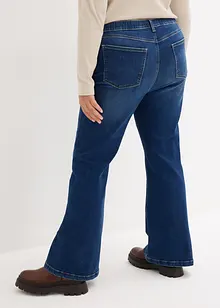 Flared jeans med High Waist och bekväm midja, bonprix