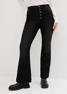 Bootcutjeans High Waist, med bekväm midja, bonprix