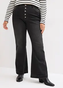 Bootcutjeans High Waist, med bekväm midja, bonprix