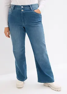 Thermo Straight Jeans High Waist, bonprix