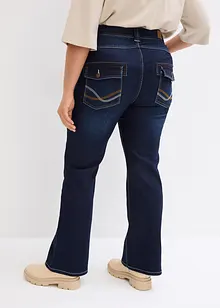 Thermo Bootcut Jeans Mid Waist, bonprix