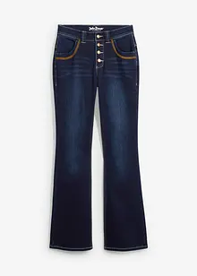 Thermo Bootcut Jeans Mid Waist, bonprix