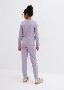 Barnpyjamas (4 delar), ekologisk bomull, bonprix