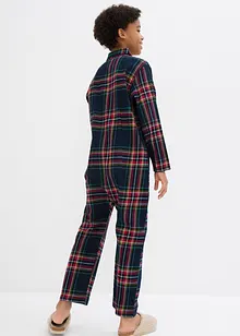 Barnjumpsuit av flanell, bonprix