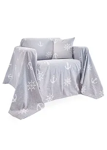 Sängöverkast med maritim look, bonprix