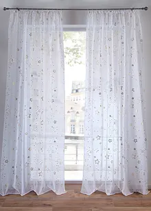 Gardin med glansiga stjärnor (1-pack), bonprix