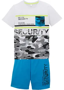 T-shirt och shorts för barn (2 delar) i ekologisk bomull, bonprix