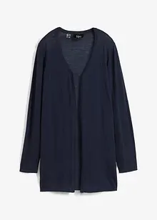 Bomullscardigan i slubgarn av bomull, bonprix