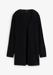 Bomullscardigan i slubgarn av bomull, bonprix