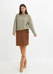 Oversizetröja i bouclé, bonprix