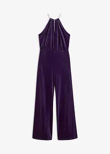 Jumpsuit av mjuk sammet, bonprix