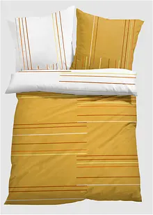 Vändbart randigt påslakanset, bonprix