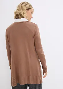 Cardigan med paljetter, bonprix