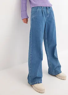 Wide Leg Jeans, Mid Waist, bonprix