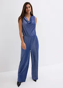 Jumpsuit med glittriga detaljer, bonprix