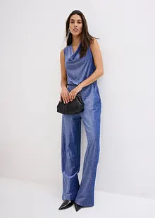 Jumpsuit med glittriga detaljer, bonprix