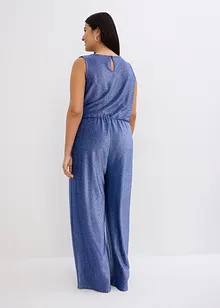 Jumpsuit med glittriga detaljer, bonprix