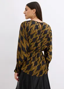 Oversize-tunika i satin, bonprix