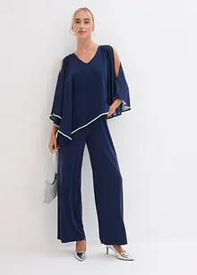 Jumpsuit med strass, bonprix