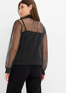 Transparent blus, bonprix