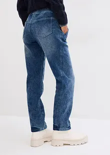 Boyfriend Jeans Mid Waist, fodrade, bonprix