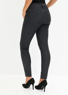 Skinny jeans med strassapplikation, bonprix