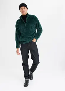 Classic Fit jeans med resår i sidan av midjan, Straight, bonprix