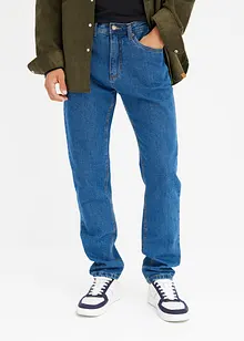 Classic Fit jeans med resår i sidan av midjan, Straight, bonprix