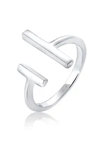 Reglerbar ring från Elli i sterlingsilver 925, bonprix