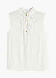 Jerseylinne med dekorativa knappar, bonprix