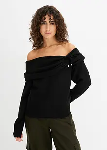 Off shoulder-tröja, bonprix