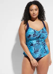 Tankini (2 delar) med rynk, bonprix